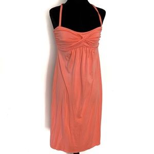 J. Crew | Orange Halter Dress Summer Beach Mini S